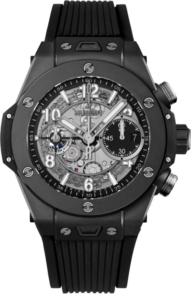 Купить копии элитных часов  Hublot Big Bang Unico Black Magic 441.CI.1171.RX: в наличии!
