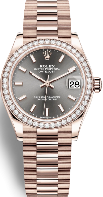 Купить копии элитных часов  Rolex Datejust 31 m278285rbr-0021: в наличии!