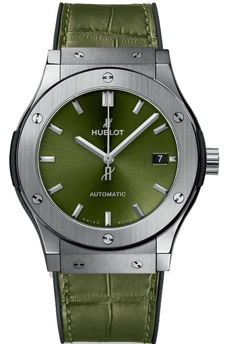 Classic Fusion Green Titanium 45 mm