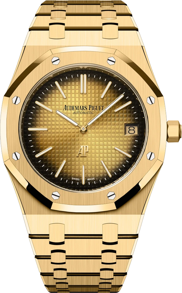 Купить копии элитных часов  Audemars Piguet Royal Oak Jumbo Extra-thin 16202BA.OO.1240BA.02: в наличии!