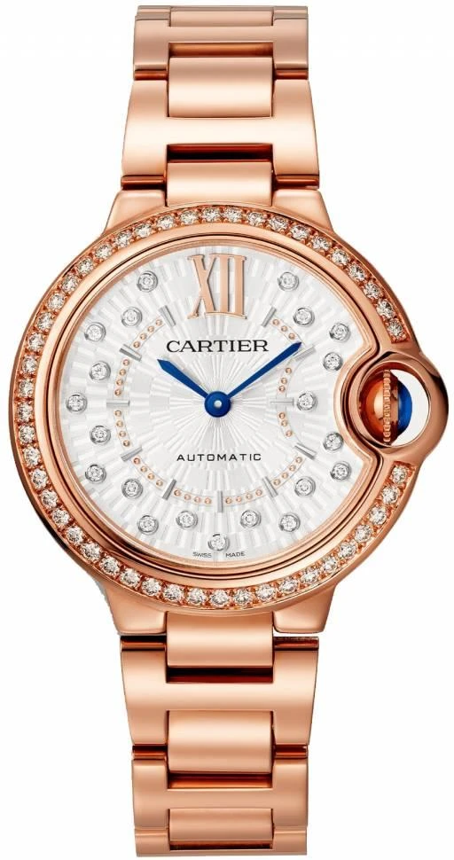Купить копии элитных часов  Cartier Ballon Bleu De WJBB0082: в наличии!