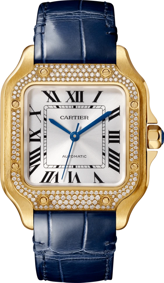 Купить копии элитных часов  Cartier Santos De  Watch WJSA0013: в наличии!