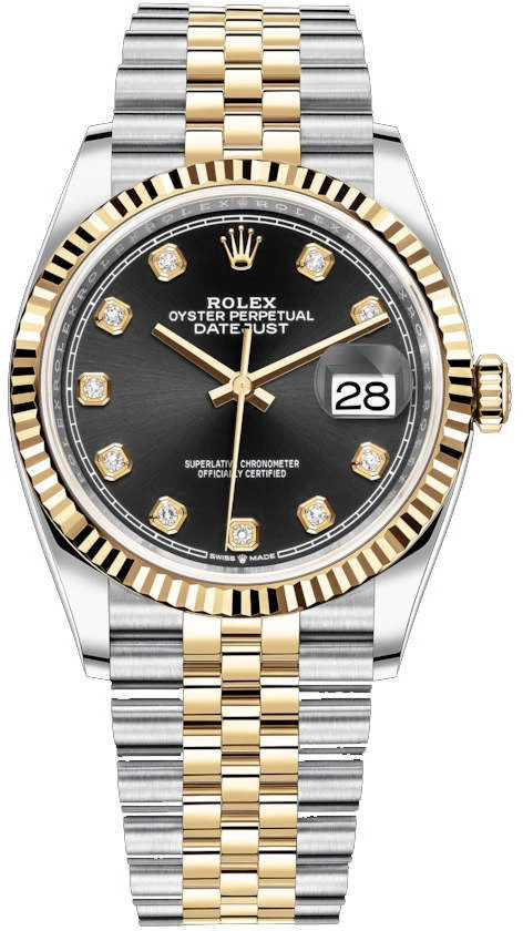 Купить копии элитных часов  Rolex Datejust 36 Oyster m126233-0021: в наличии!