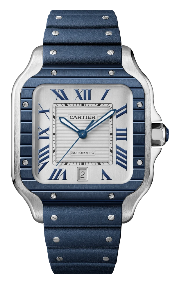 Купить копии элитных часов  Cartier Santos De WSSA0047: в наличии!