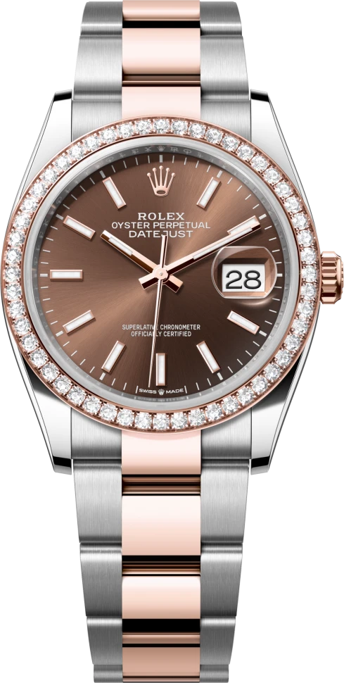 Купить копии элитных часов  Rolex Datejust 36 m126281rbr-0032: в наличии!