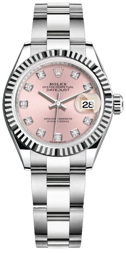 Купить копии элитных часов  Rolex Lady-Datejust 28 Oyster m279174-0004: в наличии!