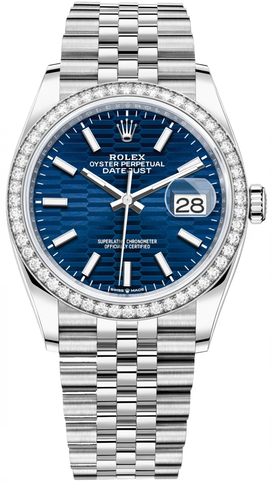 Купить копии элитных часов  Rolex Datejust Oyster Perpetual 36 mm m126284rbr-0041: в наличии!