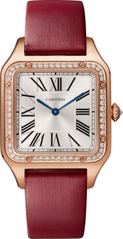 Купить копии элитных часов  Cartier Santos-Dumont Watch WJSA0018: в наличии!