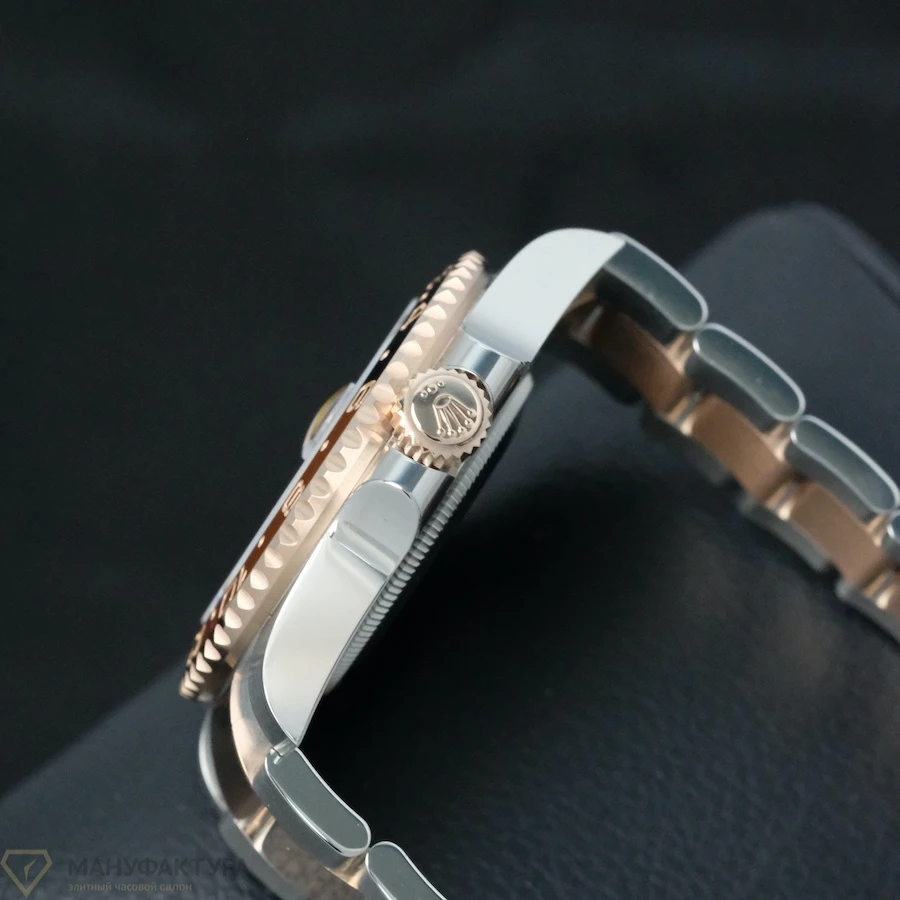 Купить копии элитных часов  Rolex GMT-Master 40 Oystersteel and Everose gold 126711CHNR: в наличии!