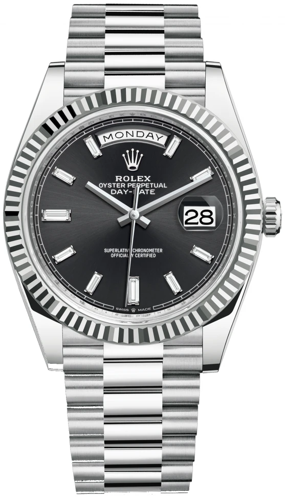 Купить копии элитных часов  Rolex Day-Date 40 Oyster Perpetual m228236-0004: в наличии!