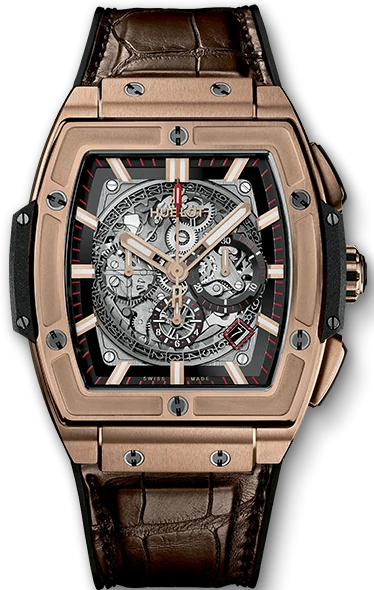Купить копии элитных часов  Hublot Spirit of Big Bang King Gold 601.OX.0183.LR: в наличии!