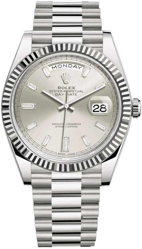 Купить копии элитных часов  Rolex Day-Date 40 Oyster m228239-0003: в наличии!