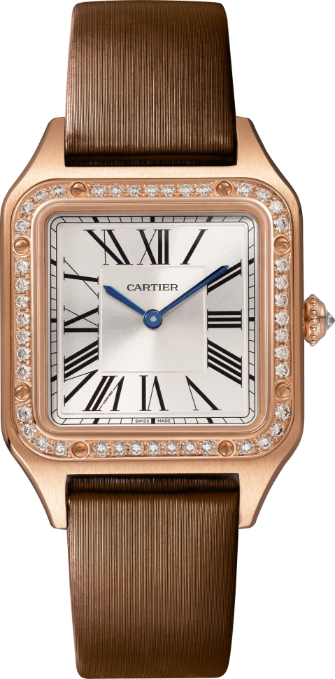 Купить копии элитных часов  Cartier Santos-Dumont Watch WJSA0019: в наличии!