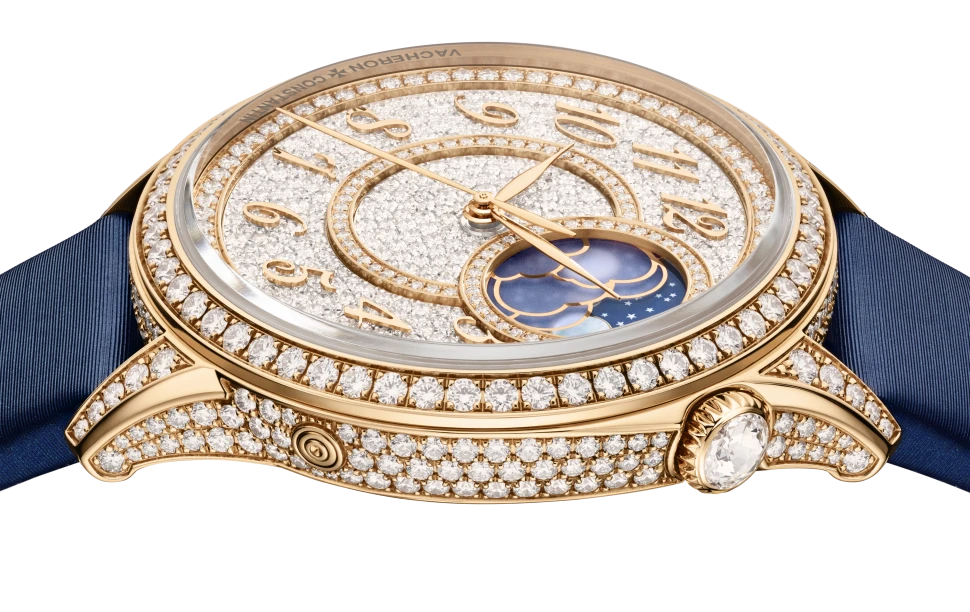 Купить копии элитных часов  Vacheron Constantin Egerie Moon Phase Jewellery 8016f/127r-b977: в наличии!