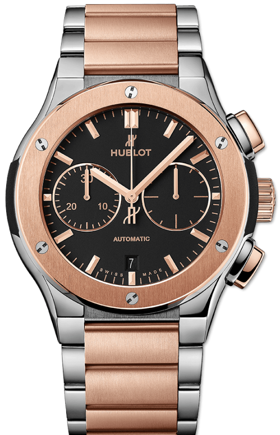 Classic Fusion Chronograph Titanium King Gold Bracelet