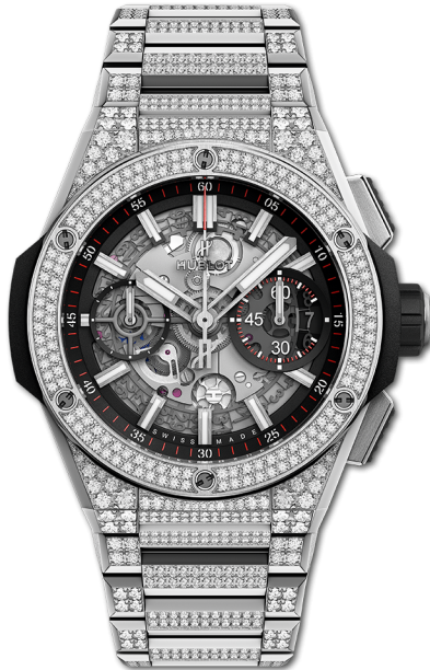 Big Bang Integral Titanium Pave 42 мм