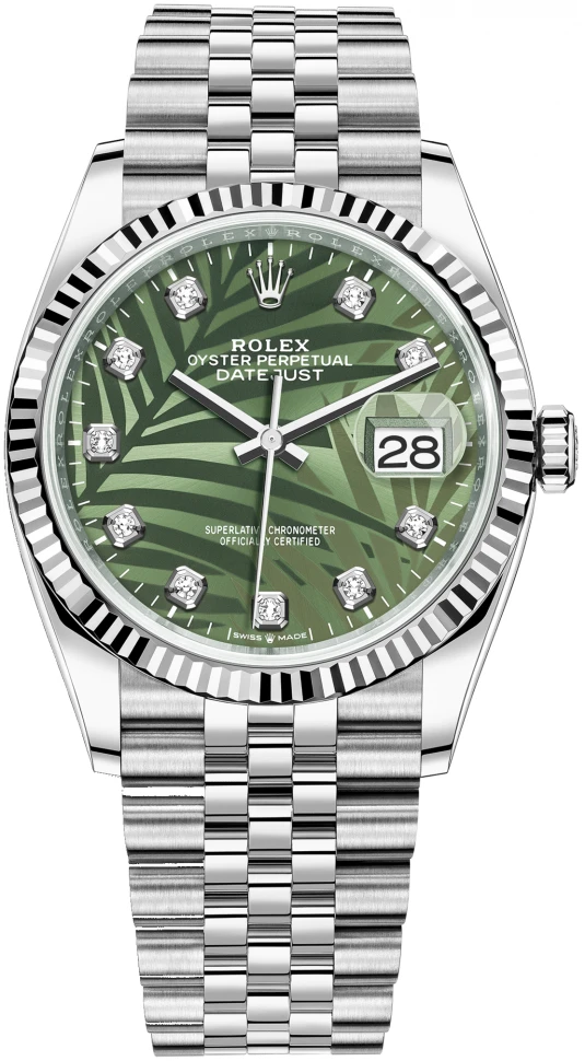 Купить копии элитных часов  Rolex Datejust 36 Oyster Perpetual m126234-0055: в наличии!