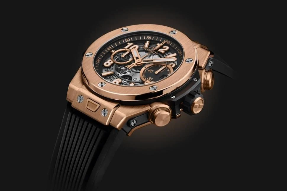 Купить копии элитных часов  Hublot Big Bang Unico King Gold 421.OX.1180.RX: в наличии!