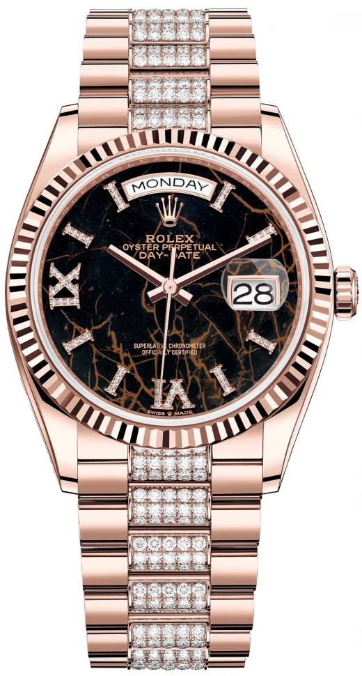 Купить копии элитных часов  Rolex Day-Date Oyster Perpetual 36 mm m128235-0042: в наличии!