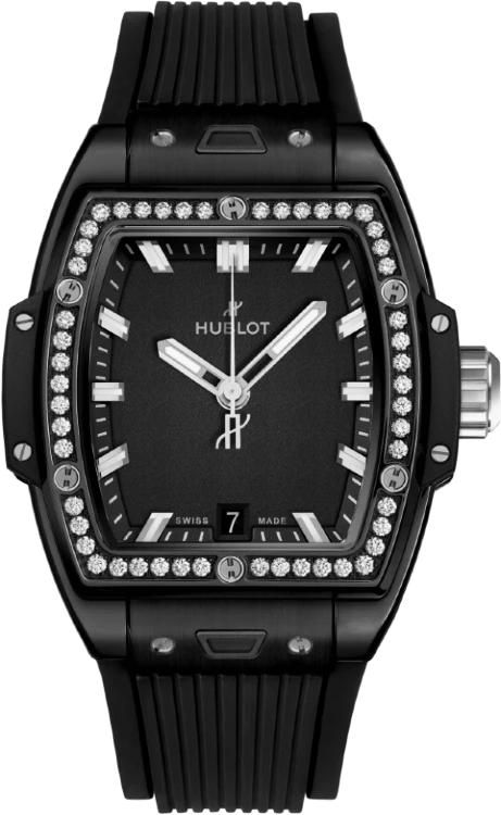 Купить копии элитных часов  Hublot Bang Black Magic Diamonds 662.CX.1170.RX: в наличии!