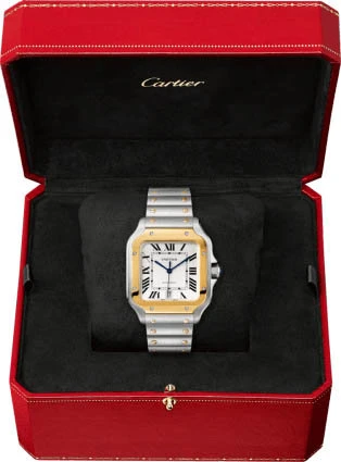 Купить копии элитных часов  Cartier Santos De W2SA0009: в наличии!