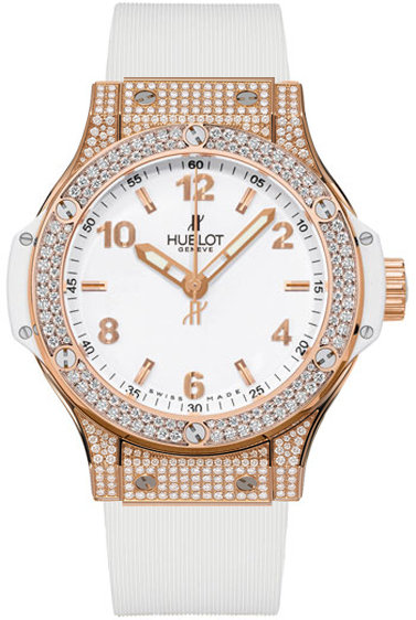 Big Bang Gold White Pave 38