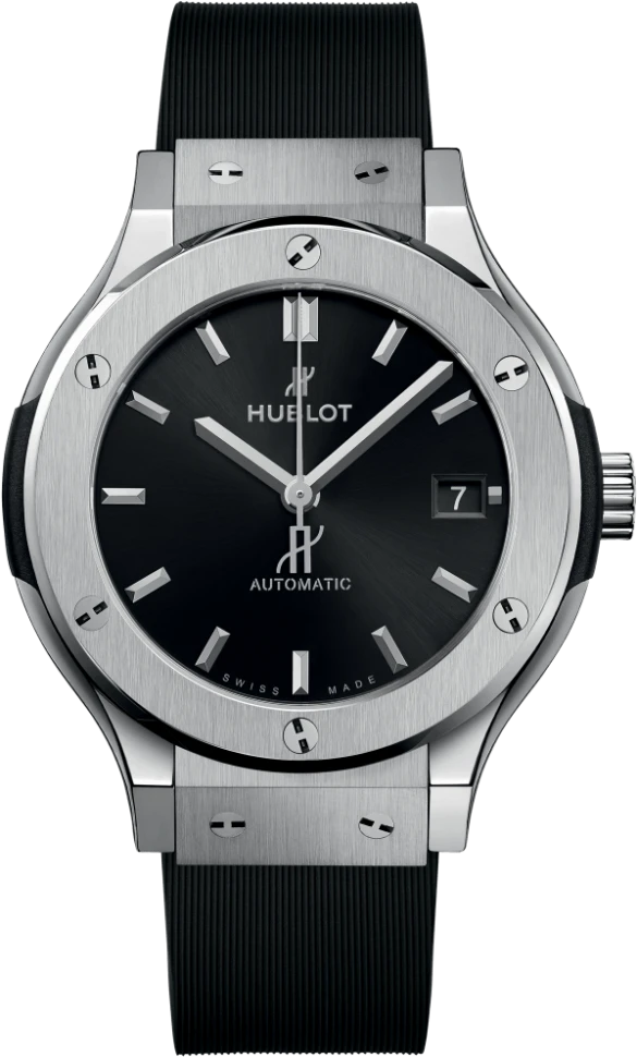 Купить копии элитных часов  Hublot Classic Fusion Titanium 565.NX.1470.RX: в наличии!