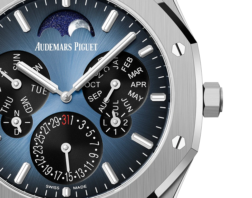 Купить копии элитных часов  Audemars Piguet Royal Oak Perpetual Calendar Ultra-thin 26586TI.OO.1240TI.01: в наличии!