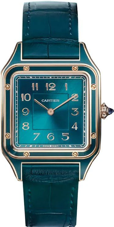 Купить копии элитных часов  Cartier Santos-Dumont WGSA0098: в наличии!