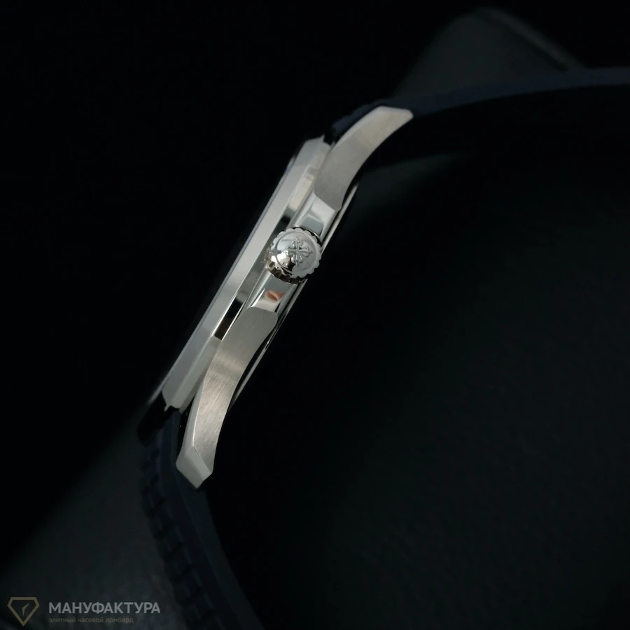 Купить копии элитных часов  Patek Philippe Aquanaut White Gold Blue Dial 5168G-001: в наличии!