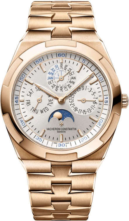 Купить копии элитных часов  Vacheron Constantin Overseas Perpetual Calendar Ultra-thin 4300V/120R-B064: в наличии!