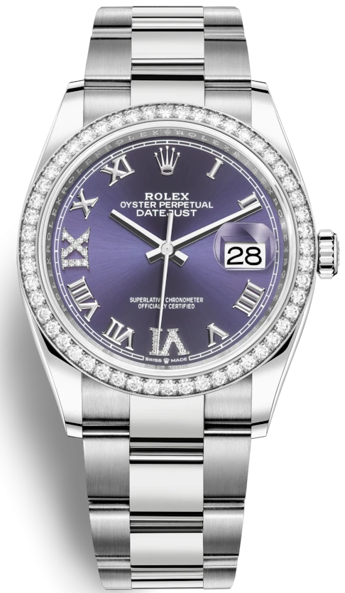 Купить копии элитных часов  Rolex Datejust 36 m126284rbr-0014: в наличии!
