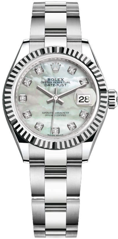 Купить копии элитных часов  Rolex Lady-Datejust 28 Oyster m279174-0010: в наличии!