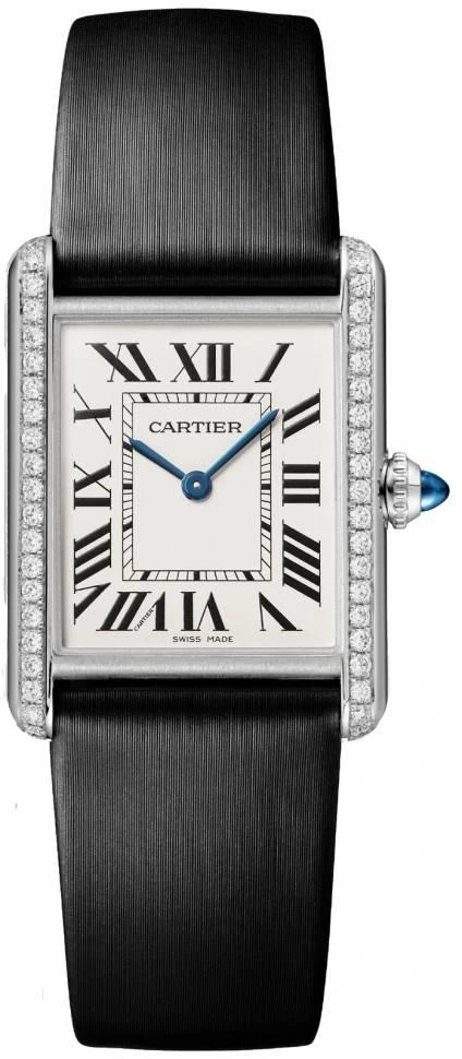 Купить копии элитных часов  Cartier Tank Must Watch W4TA0017: в наличии!