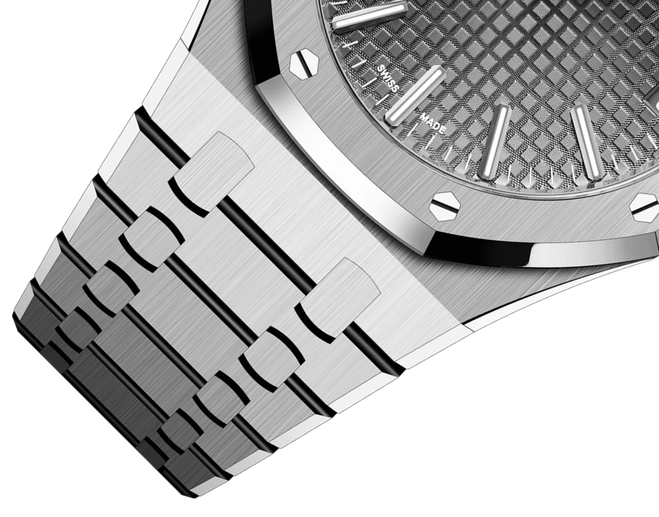 Купить копии элитных часов  Audemars Piguet Royal Oak Selfwinding 50th Anniversary 15510ST.OO.1320ST.05: в наличии!