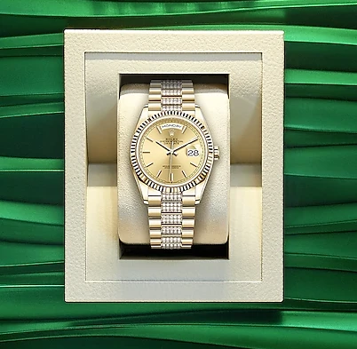 Купить копии элитных часов  Rolex Day-Date 36 Oyster Perpetual m128238-0046: в наличии!