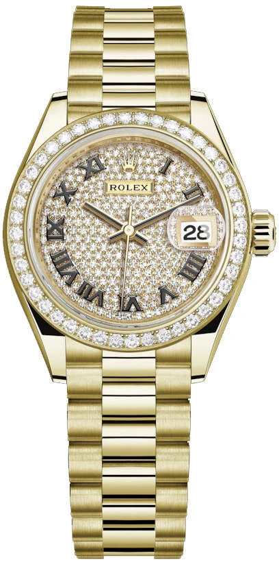 Купить копии элитных часов  Rolex Lady-Datejust 28 Oyster m279138rbr-0029: в наличии!