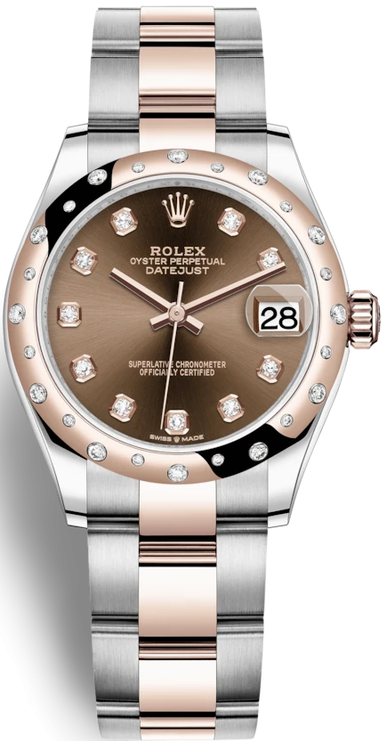 Купить копии элитных часов  Rolex Datejust 31 m278341rbr-0027: в наличии!