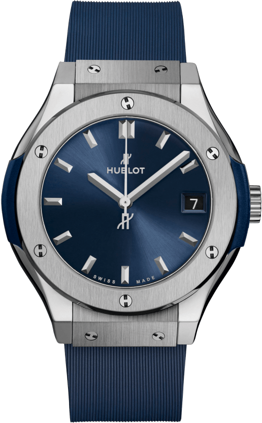 Classic Fusion Titanium Blue 33 mm
