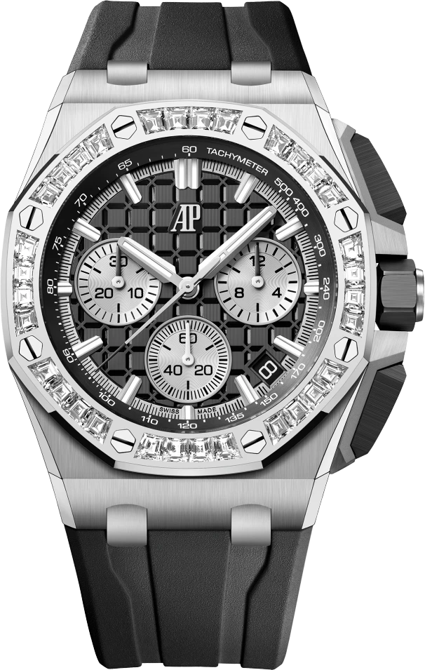 Купить копии элитных часов  Audemars Piguet Royal Oak Offshore Selfwinding Chronograph 26424BC.ZZ.D002CA.01: в наличии!
