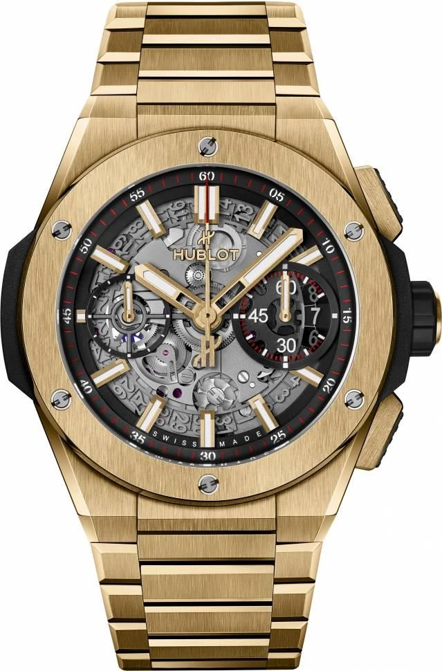 Купить копии элитных часов  Hublot Big Bang Integral Yellow Gold 451.VX.1130.VX: в наличии!