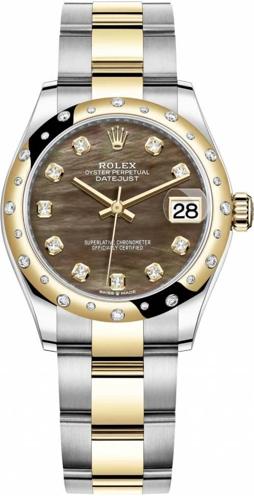 Купить копии элитных часов  Rolex Datejust 31 m278343rbr-0023: в наличии!
