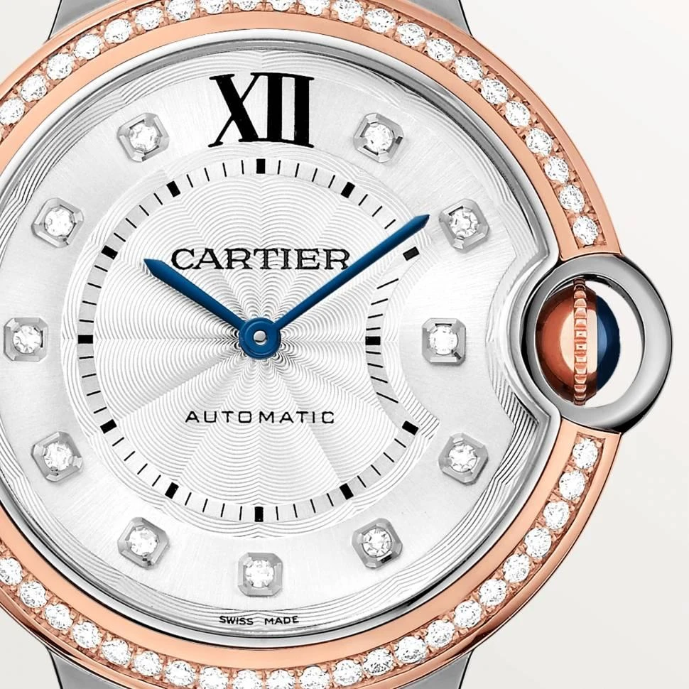Купить копии элитных часов  Cartier Ballon Bleu De W3BB0024: в наличии!