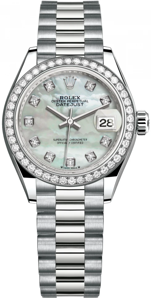 Купить копии элитных часов  Rolex Lady-Datejust Oyster Perpetual m279139rbr-0008: в наличии!