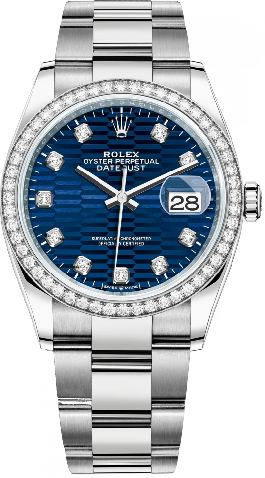 Купить копии элитных часов  Rolex Datejust 36 Oyster Perpetual m126284rbr-0050: в наличии!