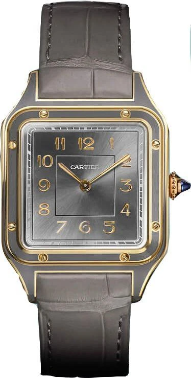 Купить копии элитных часов  Cartier Santos-Dumont WGSA0097: в наличии!