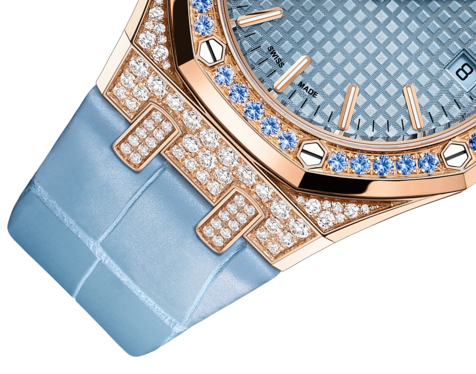 Купить копии элитных часов  Audemars Piguet Royal Oak Selfwinding 15551OR.ZS.D344CR.01: в наличии!