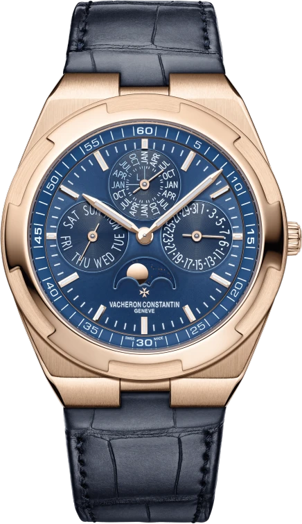 Купить копии элитных часов  Vacheron Constantin Overseas Perpetual Calendar Ultra-thin 4300V/000R-B509: в наличии!