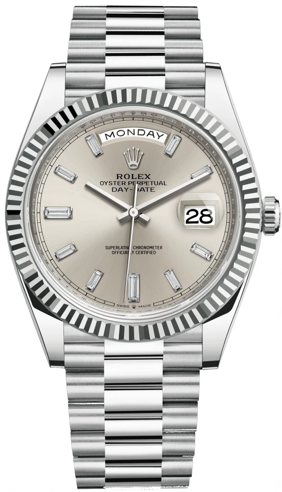 Купить копии элитных часов  Rolex Day-Date 40 Oyster Perpetual m228236-0002: в наличии!
