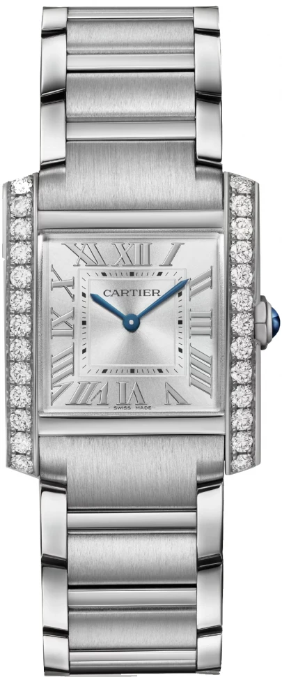 Купить копии элитных часов  Cartier Tank Franсaise Watch W4TA0021: в наличии!